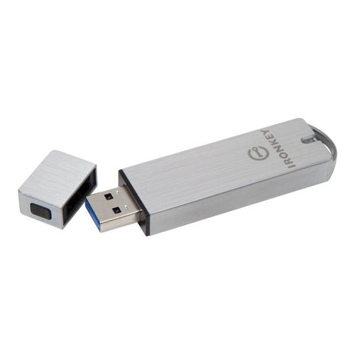 IronKey Basic S1000 - Clé USB - chiffré - FIPS 140-2 Level 3 - 16 Go - USB 3.0 - Conformité TAA