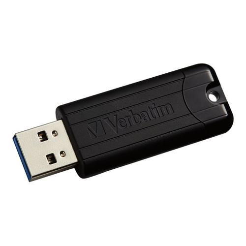 Verbatim Store 'n' Go Pin Stripe USB Drive - Clé USB - 16 Go - USB 3.2 Gen 1 - noir