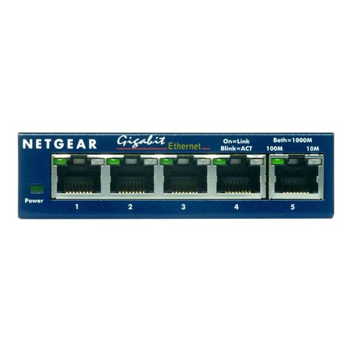 NETGEAR GS105 - Commutateur - 5 x 10/100/1000 - de bureau