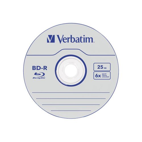 Verbatim DataLife - 5 x BD-R - 25 Go 6x - boîtier CD