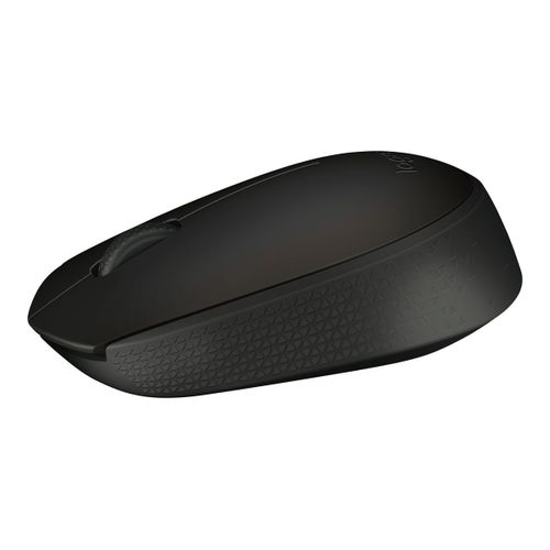 Logitech B170 - Souris - optique - 3 boutons - sans fil - 2.4 GHz - récepteur sans fil USB - noir