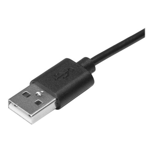 StarTech.com Câble USB 2.0 USB-C vers USB-A de 2 m - Cordon USB C vers A - Câble USB Type-C - M/M - Noir - Câble USB - 24 pin USB-C (M) pour USB (M) - USB 2.0 - 2 m - noir - pour P/N:...