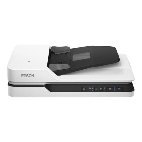 Epson WorkForce DS-1660W - Scanner de documents - Recto-verso - A4 - 1200 dpi x 1200 dpi - jusqu'à 25 ppm (mono) / jusqu'à 25 ppm (couleur) - Chargeur automatique de documents (50 feuilles) -...