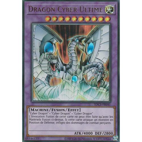 Carte Yu-Gi-Oh - Dragon Cyber Ultime - Sdcs-Fr041 - Ultra-Rare -