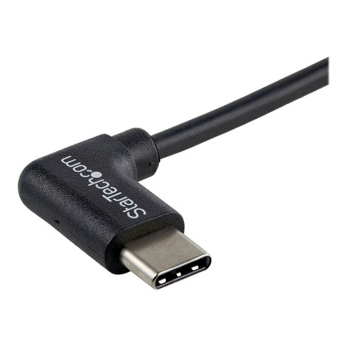 StarTech.com Câble USB C - 1 m - USB-A vers USB-C - Angle droit - Câble USB C coudé 90° - USB 2.0 - Cordon USB Type-C - USB vers USB C - Câble USB - USB (M) droit pour 24 pin USB-C (M) angle...