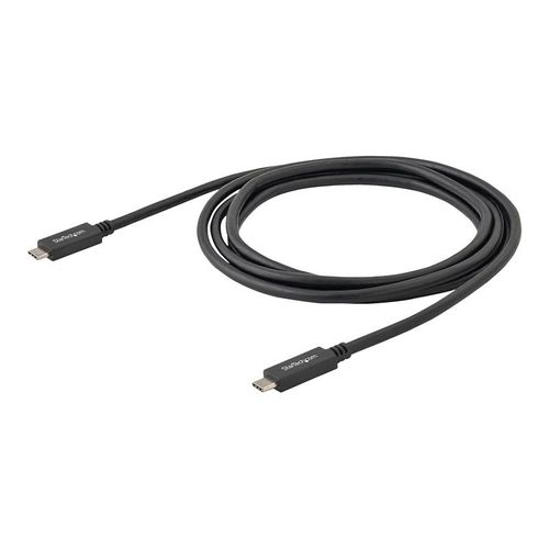 StarTech.com Câble USB-C vers USB-C de 50 cm - Cordon USB Type C vers USB Type C - M/M - USB 3.1 (10Gb/s) - Câble USB - 24 pin USB-C (M) droit pour 24 pin USB-C (M) droit - USB 3.1 Gen 2 /...