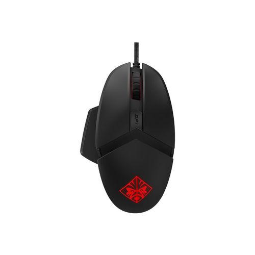 OMEN by HP Reactor - Souris - pour droitiers - 6 boutons - filaire - USB - pour Pavilion 24, 27, 32, 590, 595, TP01