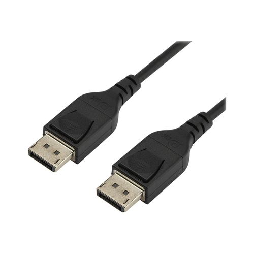 StarTech.com Câble vidéo DisplayPort 1.4 de 2 m - Certifié VESA (DP14MM2M) - Câble DisplayPort - DisplayPort (M) verrouillé pour DisplayPort (M) verrouillé - DisplayPort 1.4 - 2 m - support 8K -...