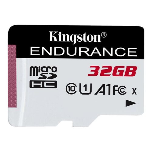 Kingston High Endurance - Carte mémoire flash - 32 Go - A1 / UHS-I U1 / Class10 - microSDHC UHS-I