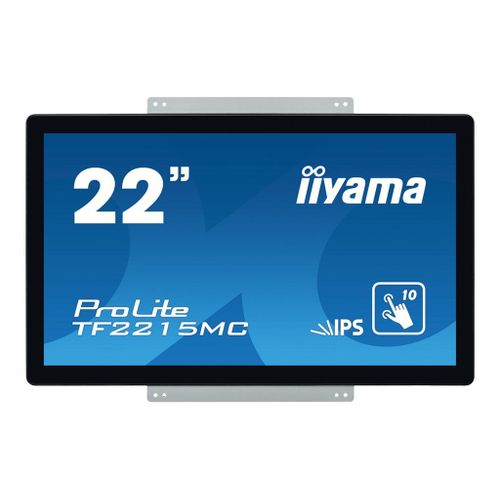 iiyama ProLite TF2215MC-B2 - Écran LED - 22" (21.5" visualisable) - cadre ouvert - écran tactile - 1920 x 1080 Full HD (1080p) @ 60 Hz - IPS - 350 cd/m² - 1000:1 - 14 ms - HDMI, VGA, DisplayPort...
