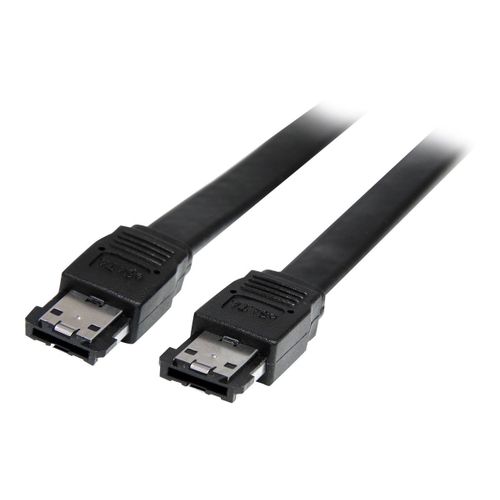 StarTech.com Câble eSATA externe blindé de 90 cm M/M - Câble eSATA - Serial ATA 150 - eSATA (M) pour eSATA (M) - 91 cm - noir - pour P/N: PEXUSB311A1E, S351BMU33ET, S351BMU33ETG, SDOCKU313E...