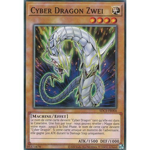 Carte Yu-Gi-Oh - Cyber Dragon Zwei - Sdcs-Fr004 -
