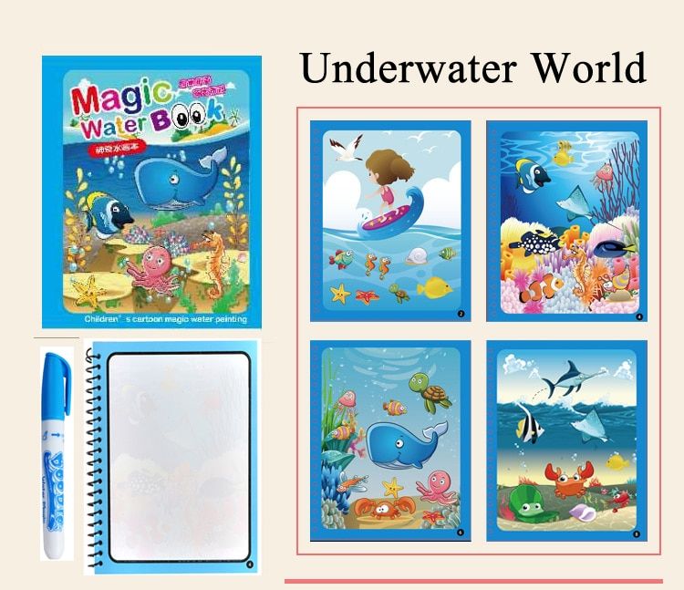 Livre éducatif Montessori – Magique World