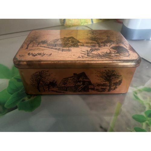 Boite Fer Ancienne Collection