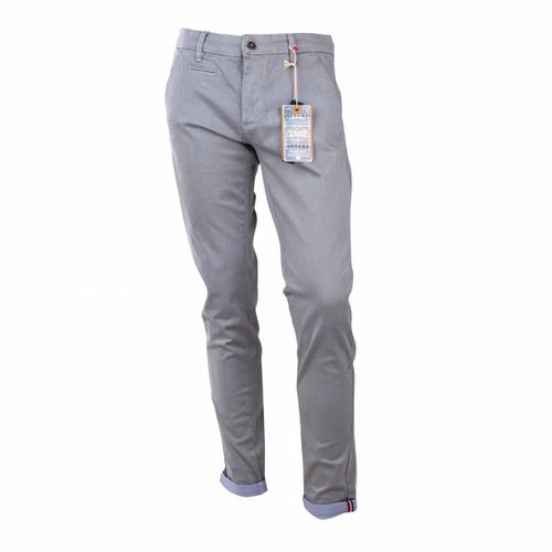Pantalon Chino Imprimé Coton Stretch Tamar Homme Blaggio