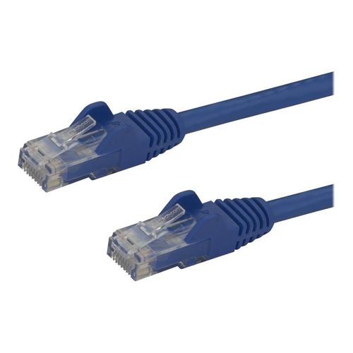 StarTech.com Câble réseau Cat6 Gigabit UTP sans crochet de 7m - Cordon Ethernet RJ45 anti-accroc - Câble patch Mâle / Mâle - Bleu - Cordon de raccordement - RJ-45 (M) pour RJ-45 (M) - 7 m - UTP -...