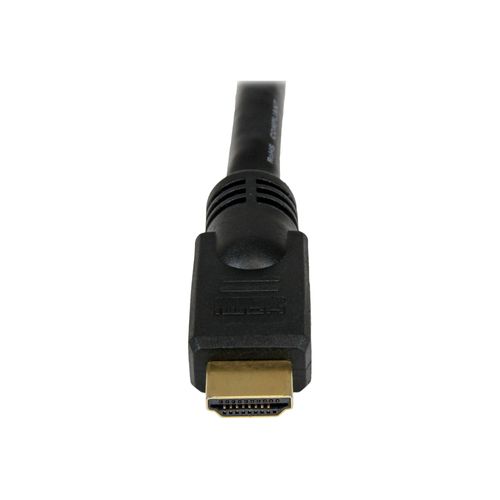 StarTech.com Câble HDMI haute vitesse Ultra HD 4K x 2K de 7m - Cordon HDMI vers HDMI - Mâle / Mâle - Noir - Plaqués or - Câble HDMI - HDMI mâle pour HDMI mâle - 7 m - noir