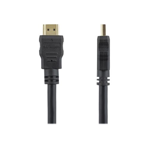 StarTech.com Câble HDMI haute vitesse Ultra HD 4K x 2K de 5m - Cordon HDMI vers HDMI - Mâle / Mâle - Noir - Plaqués or - Câble HDMI - HDMI mâle pour HDMI mâle - 5 m - blindé - noir
