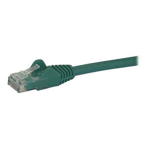 StarTech.com Câble réseau Cat6 Gigabit UTP sans crochet de 2m - Cordon Ethernet RJ45 anti-accroc - Câble patch Mâle / Mâle - Vert - Cordon de raccordement - RJ-45 (M) pour RJ-45 (M) - 2 m - UTP -...