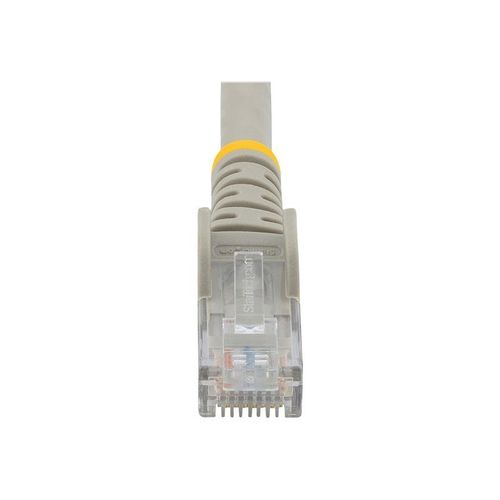 StarTech.com Câble réseau Cat6 Gigabit UTP sans crochet de 2m - Cordon Ethernet RJ45 anti-accroc - Câble patch Mâle / Mâle - Gris - Cordon de raccordement - RJ-45 (M) pour RJ-45 (M) - 2 m - UTP -...