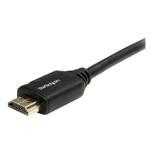 StarTech.com Câble HDMI grande vitesse haute qualité avec Ethernet de 3 m - Cordon HDMI vers HDMI - Câble HDMI 2.0 - 4K 60 Hz (HDMM3MP) - Câble HDMI avec Ethernet - HDMI mâle pour HDMI mâle - 3 m...