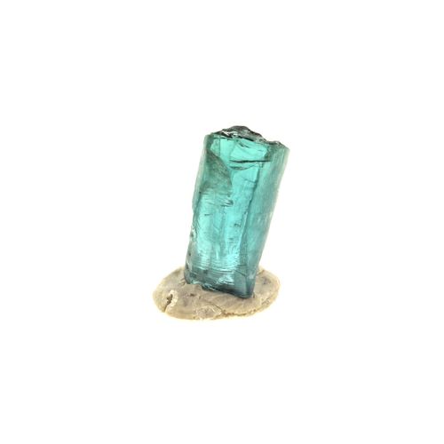 Tourmaline Indicolite. 2.36 Ct. Dara-E-Pech, Kunar, Afghanistan.