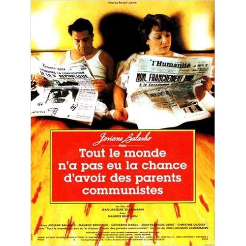 Tout Le Monde N'a Pas Eu La Chance D'avoir Des Parents Communistes - 1993 - 120x160cm - Affiche Originale De Cinema - Envoi Plié