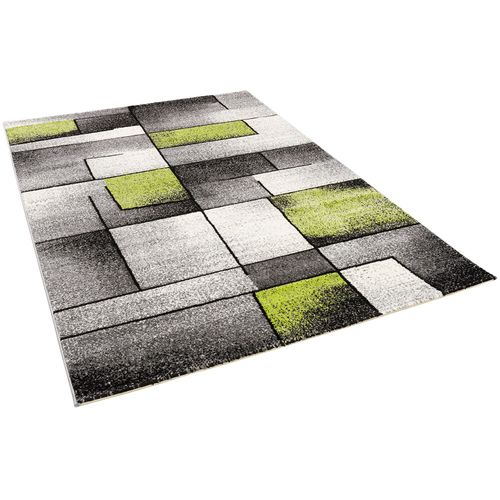 Pergamon Brilliant - Tapis De Designer Ronde - Motif Fantasy Vert 200x290 Cm