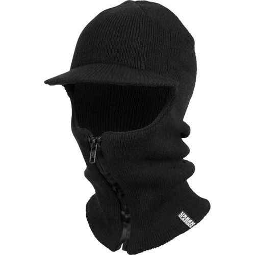 Urban Classics - Zipped Balaclava Cagoule Visor Noir