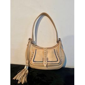 Sac lancel cuir beige 
