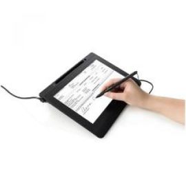 Wacom DTU-1141B - Numériseur avec Écran LCD - 23.5 x 13.2 cm - électromagnétique - 4 boutons - filaire - USB - gris, foncé