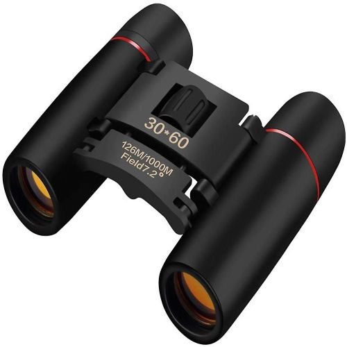 30X60 Mini Binoculars for Kids and Adults,Portable Pocket Foldable Binocular for Mountaineering,Wat