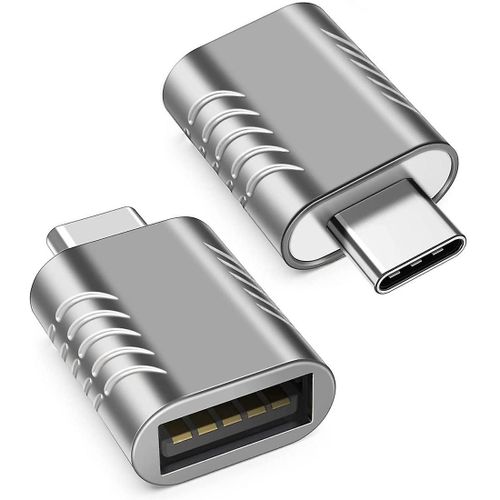 2 Pack USB C Adapter, USB C to USB Adapter High-Speed Data Transfer, USB-C to USB 3.0 Female Adapte