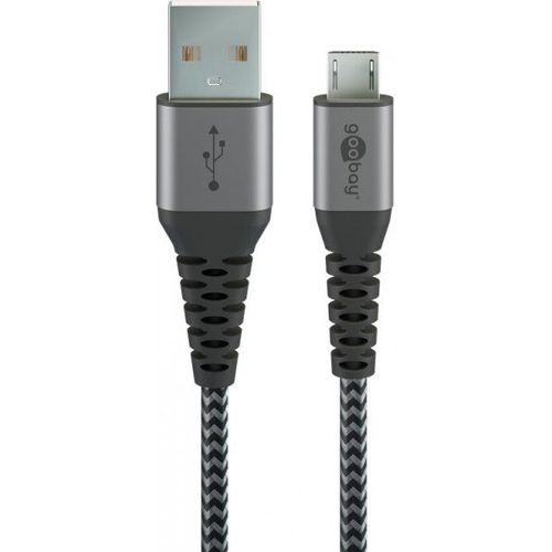 Cable Goobay Usb 3.0 Vers Micro Usb 2m (gris)