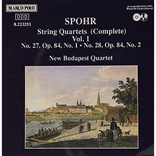 Spohr: Complete String Quartets, Vol. 1