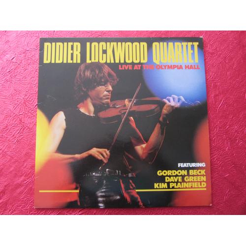 Didier Lockwood Quartet : Live At The Olympia Hall