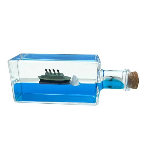 Titanic Cruise Ship Model Liquid Wave Cruise Ship Decoration No Longer Sinking Cruise Ship Cruise S