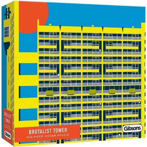 Brutalist Tower - Puzzle 500 Pièces