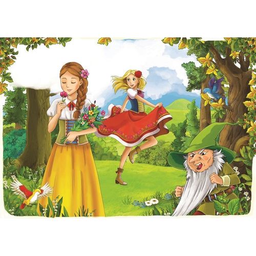 Puzzle Pièces Xxl - Rose De Conte De Fées - Puzzle 100 Pièces