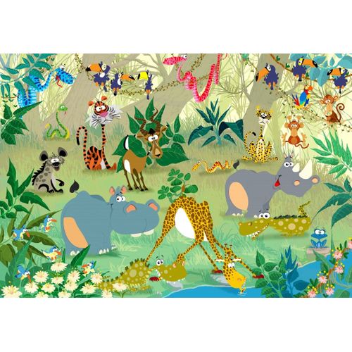 François Ruyer : Jungle - Puzzle 12 Pièces