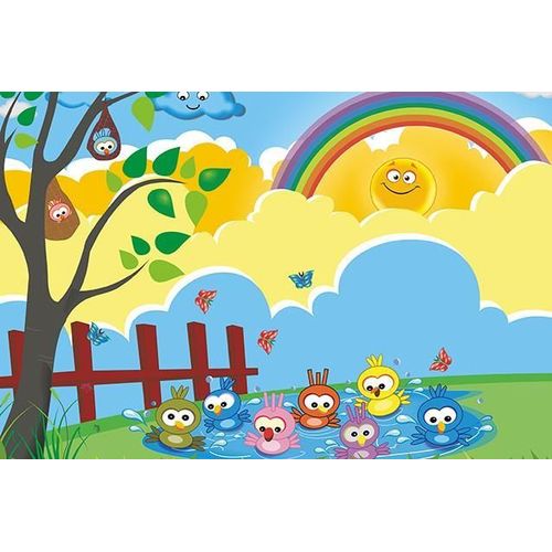Puzzle En Bois - L'heure Du Bain - 25 Pièces
