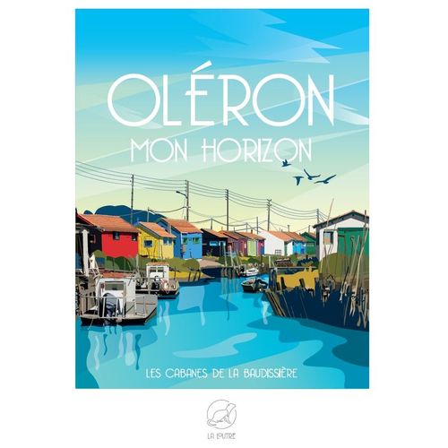 Oleron Mon Horizon - Les Cabanes De La Baudissière - Puzzle 1000 Pièces