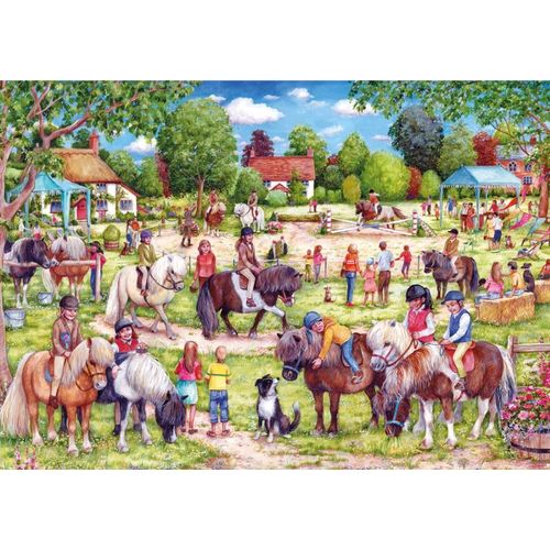 Puzzle Pièces Xxl - Shetland Pony Club - Puzzle 250 Pièces