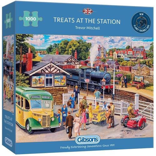 Treats At The Station - Puzzle 1000 Pièces