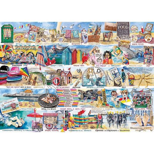 Deckchairs And Donkeys - Puzzle 1000 Pièces