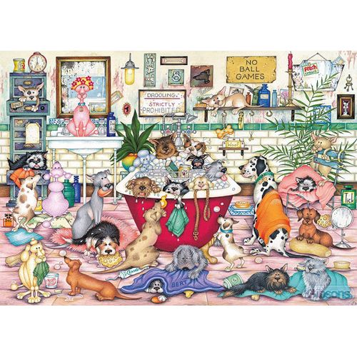 Puzzle Pièces Xxl - Bert's Bath Night - Puzzle 500 Pièces