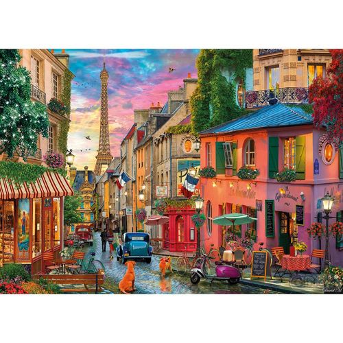 Coucher De Soleil Sur Paris - Puzzle 1000 Pièces