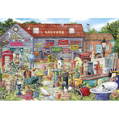 Pots And Penny Farthings - Puzzle 2000 Pièces