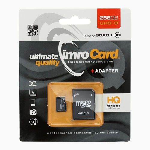 IMRO Micro-SD 256 Go classe 10 USH3