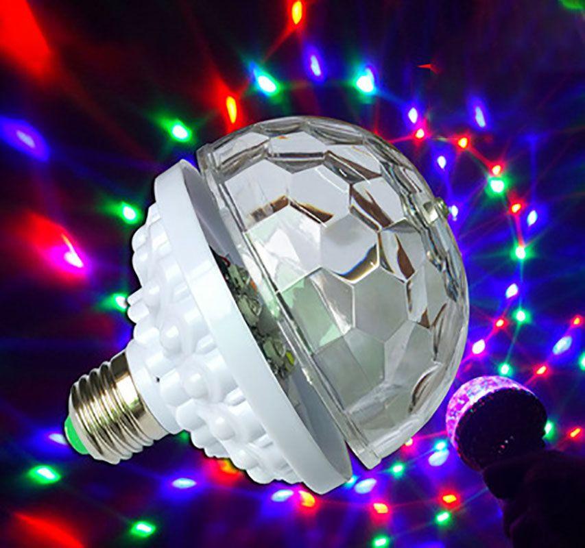 Lumière Boule Magique Rotative Lumière D'ambiance LED pour Soirée